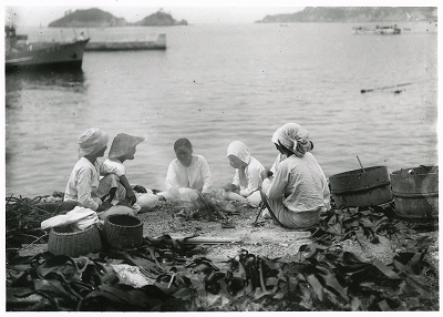 鳥羽・答志島海女のいこい