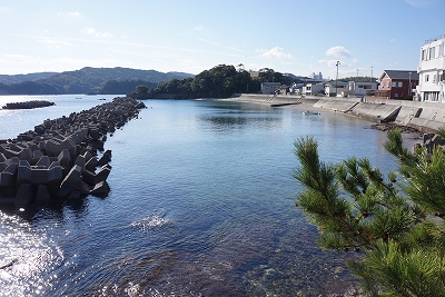 鳥羽市安楽島町前の浜の景観 1