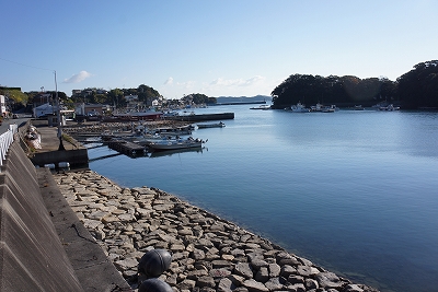 鳥羽市安楽島町字中崎の景観