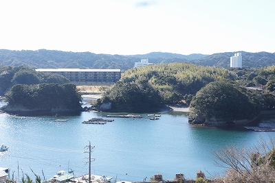 鳥羽市安楽島町字二地方面の景観