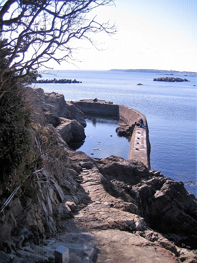 国崎町前の浜の景観3