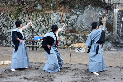 桃取町八幡神社祭礼(神祭･弓引神事)6