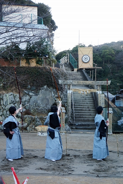 桃取町八幡神社祭礼(神祭･弓引神事)7