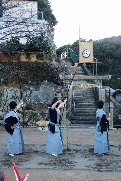 桃取町八幡神社祭礼(神祭･弓引神事)8