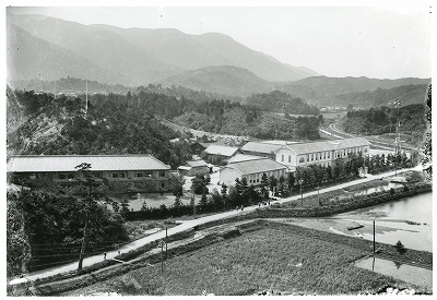 三重県立鳥羽商船学校全景