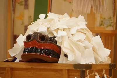 相差町神明神社祭礼獅子舞1