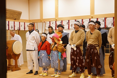 相差町神明神社祭礼獅子舞6